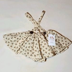 Little People Rocx Suspenders Skirt